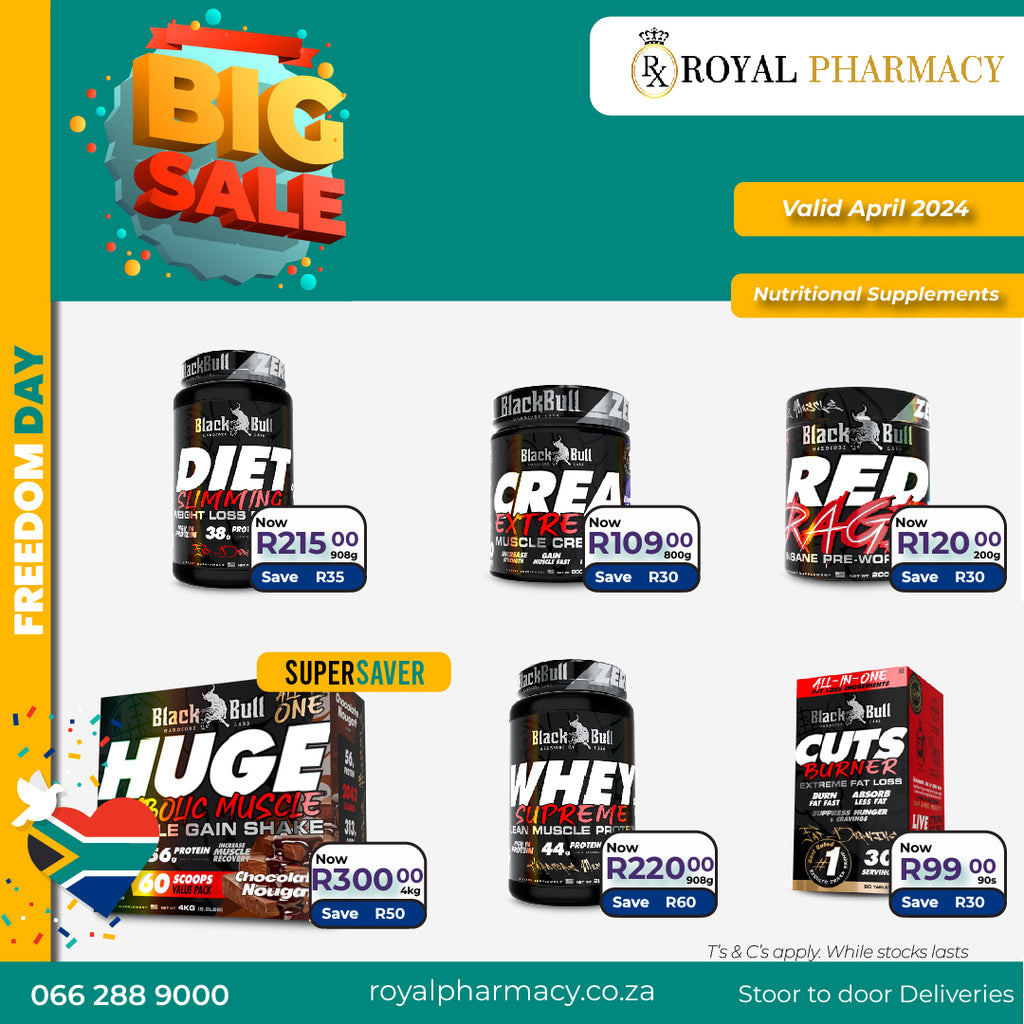 BIG SALE now on Nutritional Supplements!