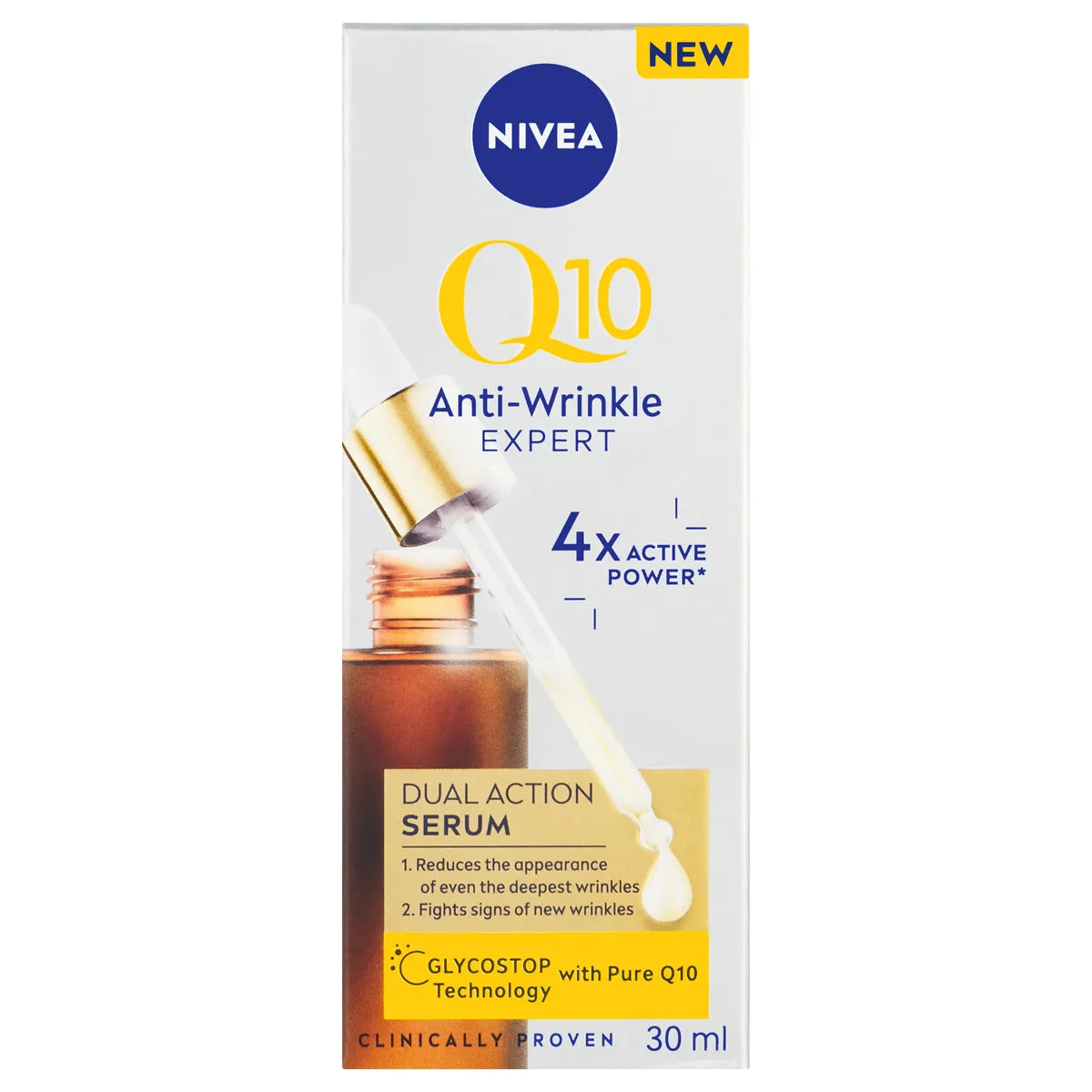 nivea q10 dual action serum
