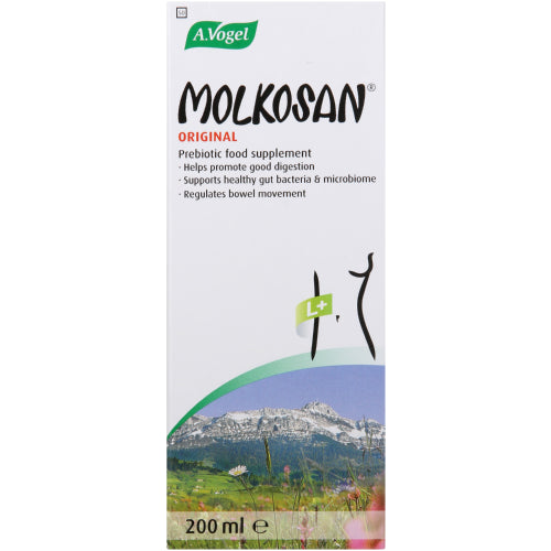 A.Vogel Molkosan 200ml A healthy digestive system by helping good bacteria in the gut to flourish.