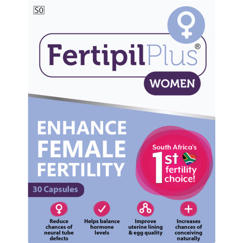 Fertipil Plus Women Enhance Female Fertility 30 Capsules helps balance female hormone levels, enhancing natural fertility.