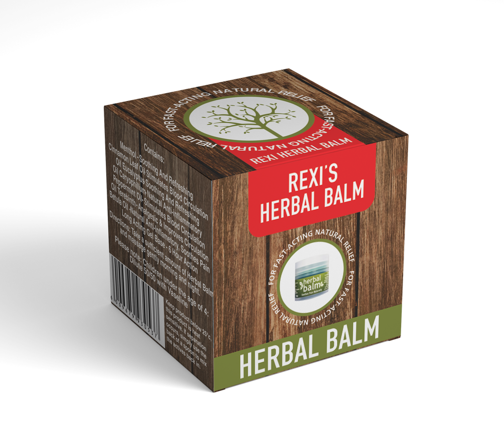 Herbal Balm assists with Aching Muscles, Arthritis, Burning Feet, Circulation, Colds & Flu, Gout, Headaches, Painful Joints and Sports injuries.