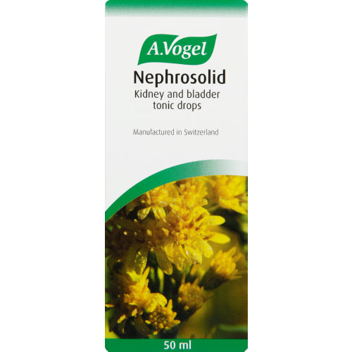 A.Vogel Nephrosolid A phytotherapeutic tonic to help keep your kidneys and bladder in tip-top shape and performing at their peak.