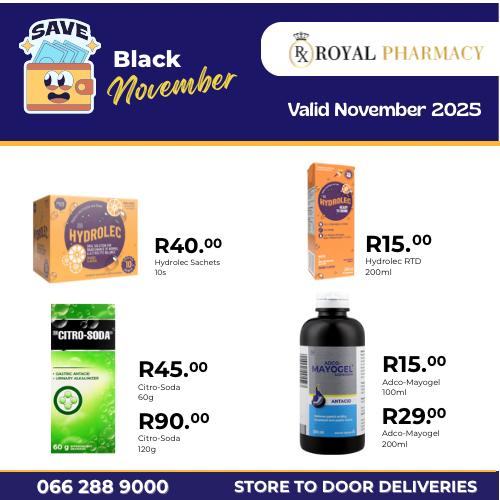 💥 Save this Black November with Royal Pharmacy! 💥