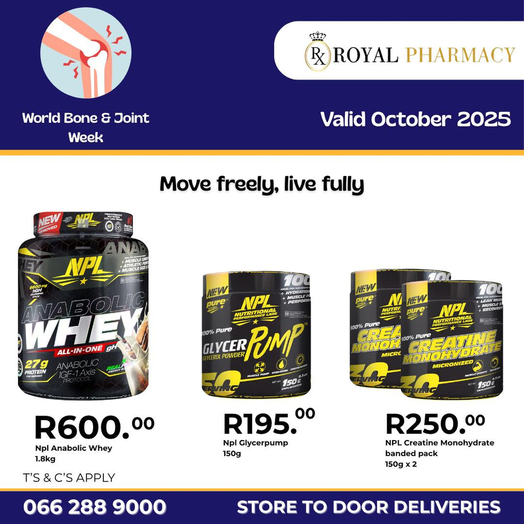 💪 October Monthly Specials 💪