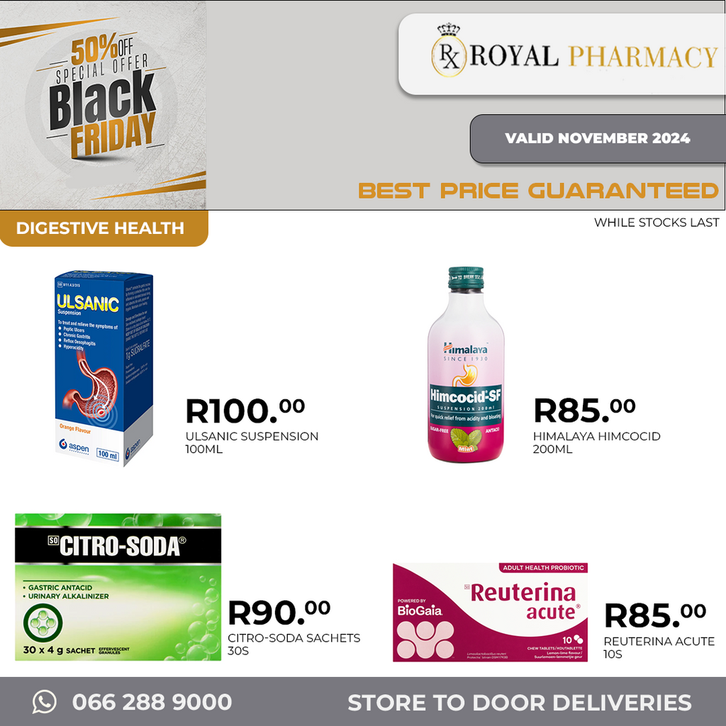 🎉 Black Friday Specials at Royal Pharmacy! 🖤💊