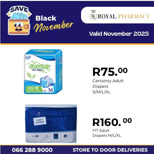 🖤 Save big this Black November with Royal Pharmacy! 🖤