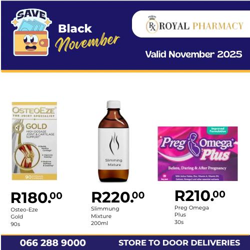 💙 Unbeatable health deals this Black November! 💙