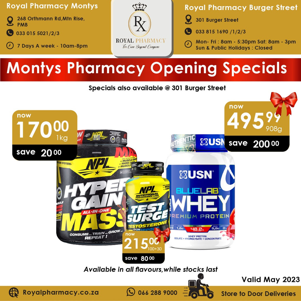 At Royal Pharmacy Pietermaritzburg, we offer you more - umuthi wekhwalithi