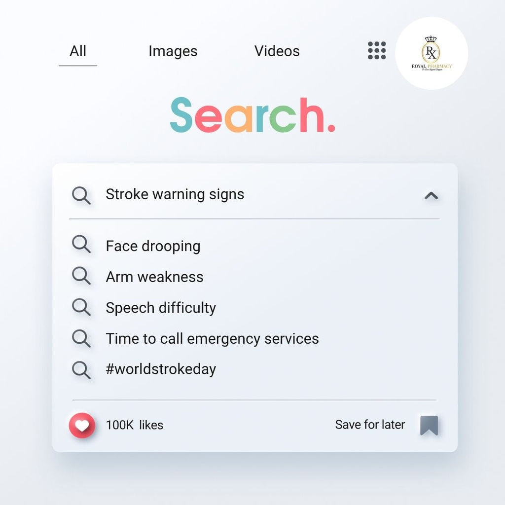 ⏱ Know the warning signs of a stroke – act FAST