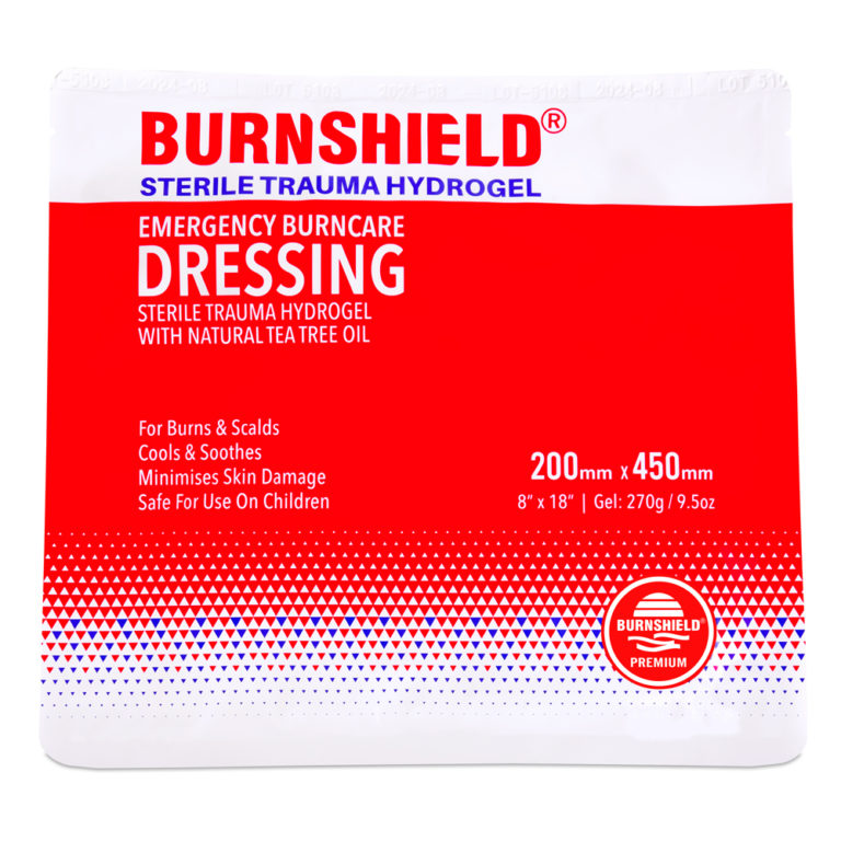 Burnshield is a sterile trauma hydrogel which can be used for minor burns and scalds. With its high water content, Burnshield Hydrogel cools and soothes by absorbing and dissipating heat which minimises skin damage.