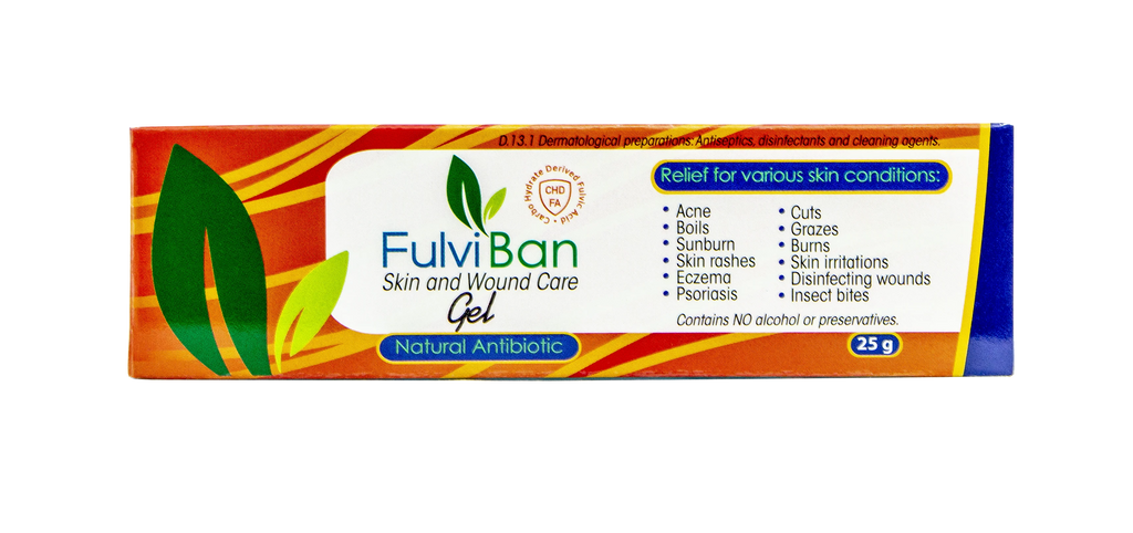 Fulviban - 25g Assists in cleaning wounds, cuts, grazes and burns while it may provide relief from various skin conditions.