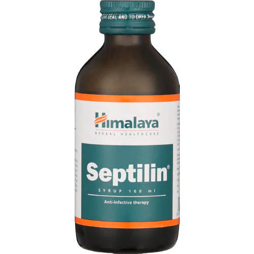 Himalaya Septilin Syrup 100ml builds the body's own defense mechanism. It contains the goodness of indian bdellium, licorice, and tinospora gulancha.