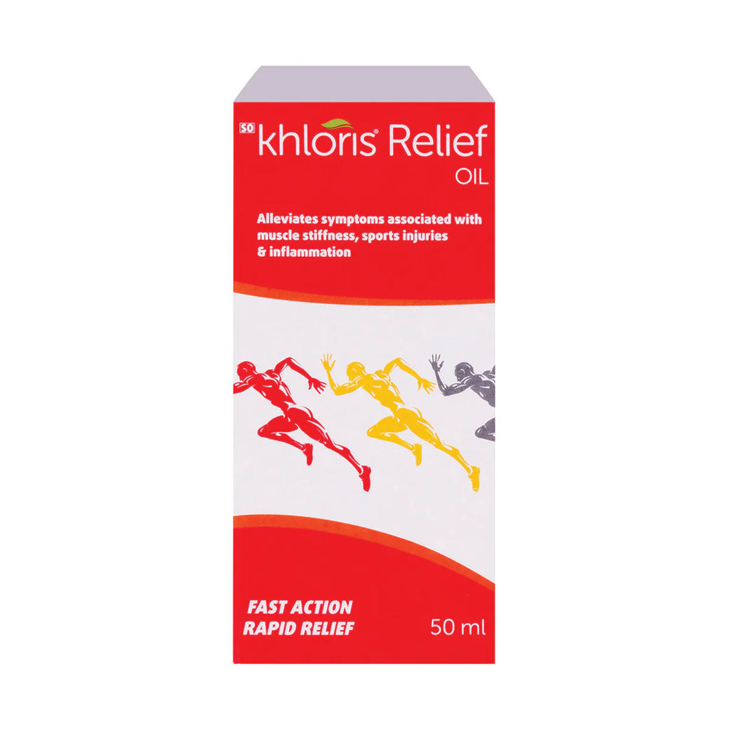 Khloris Oil 50ml Relief Balm is used as a soothing balm for muscle injuries, cramps and joint pain. This balm combines the qualities of an ancient traditional Eastern Recipe.