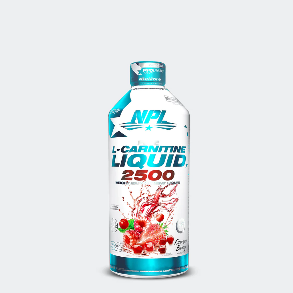 NPL's L-Carnitine Crimson Berry 2500 is one of the most powerful fat burning agents, it aids in the transport of fatty acids into the mitochondria, thereby encouraging your body to utilize fat as energy. As well as a fat burning enhancer, it increases one's recovery rate after exercise, decreases exercised induced muscle damage and decreases muscle soreness.
