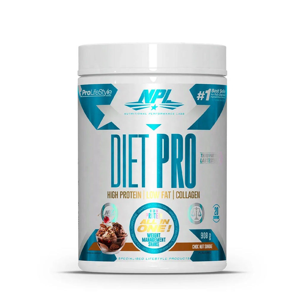 NPL Diet Pro 908g A perfectly balanced weight loss shake This is a convenient and affordable solution to kick start your weight loss journey.