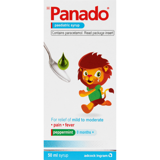 Panado Peppermint Syrup 100ml – Royal Pharmacy1