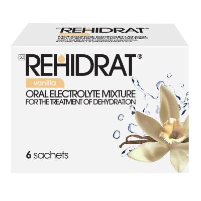 Rehidrat Assorted Sachets 6's, Rehidrat Oral Electrolyte Mixture supports optimal hydration in the body, effectively replaces lost electrolytes and enhances energy levels.