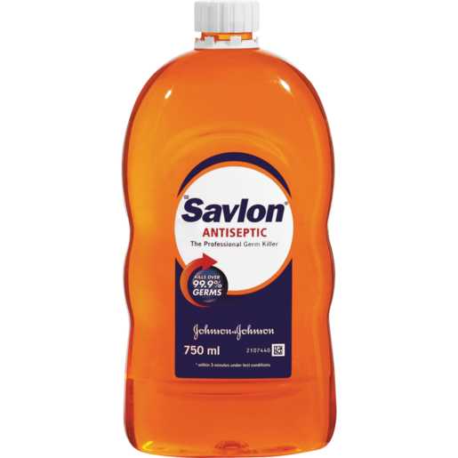 Savlon Antiseptic Liquid 750ml gets to work in just three minutes to kill up to 99.9% of germs. Use it in the bath for hygienically clean skin or around the home to disinfect and sanitise a range of surfaces.