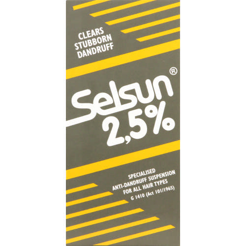 Selsun Shampoo 50ml Specialised Anti-Dandruff Shampoo 50ml eradicates stubborn dandruff by way of the active ingredient, selenium sulphide.
