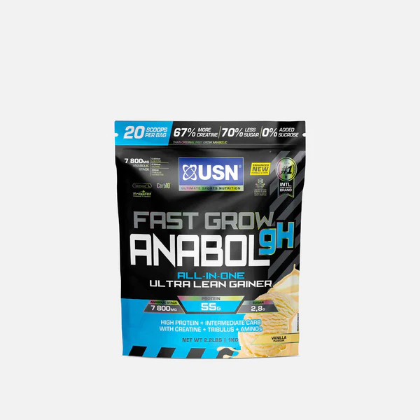 Fast Grow Anabol gH 1KG - Builds ultra-lean muscle,Maintains muscle mass,Increases muscle recovery, growth and power