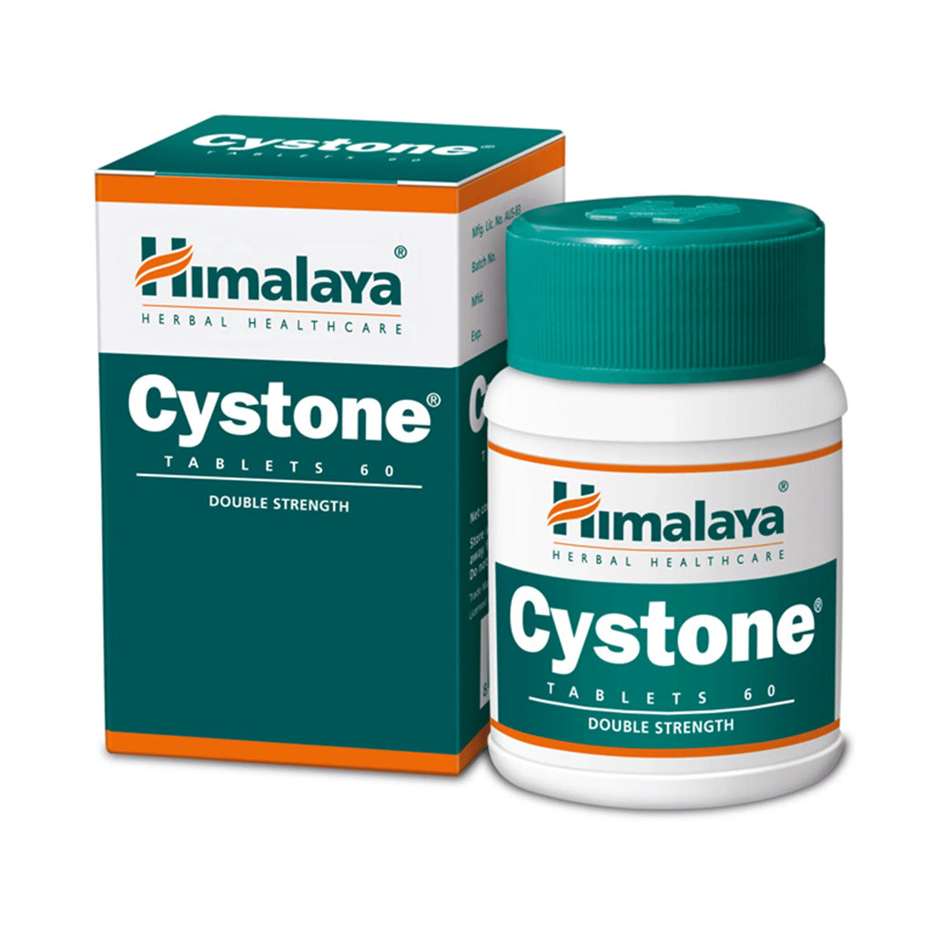 Himalaya Cystone the natural solution for urinary stones and uti. The tablet is film-coated imprinted for your protection