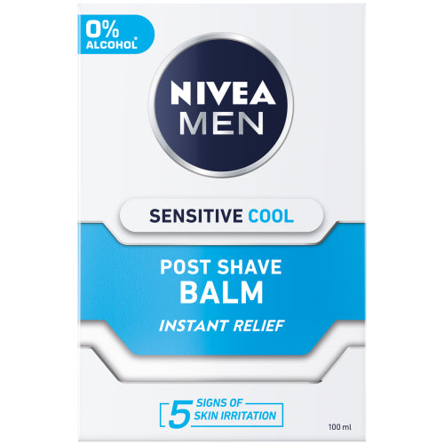skin care; sensitive skin; royal pharmacy online; royal pharmacy; royal hospital pharmacy; Pharmacy Online; pharmacy near me; pharmacy in South Africa; pharmacy; Nivea Men Cooling Post Shave Balm Sensitive 100ml; after shave; Nivea Men Sensitive Cooling After Shave Balm 100ml; Nivea; After Shave Balm; alcohol free; Chamomile; Seaweed Extract; dermatologically approved; redness