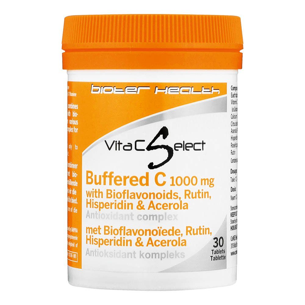This vitamin C supplement combines non-acidic calcium ascorbate with bio-flavonoids and vitamin C from various sources to provide an antioxidant complex for the maintenance of good health.