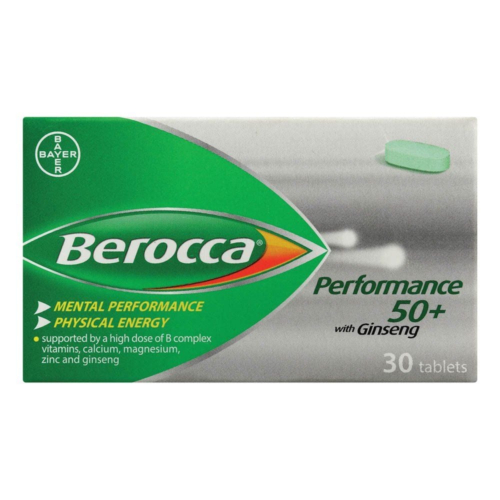 Berocca performance 30s is a daily multivitamin that supports mental performance and physical well-being throughout the day. It helps reduce stress and fatigue, and improves concentration.