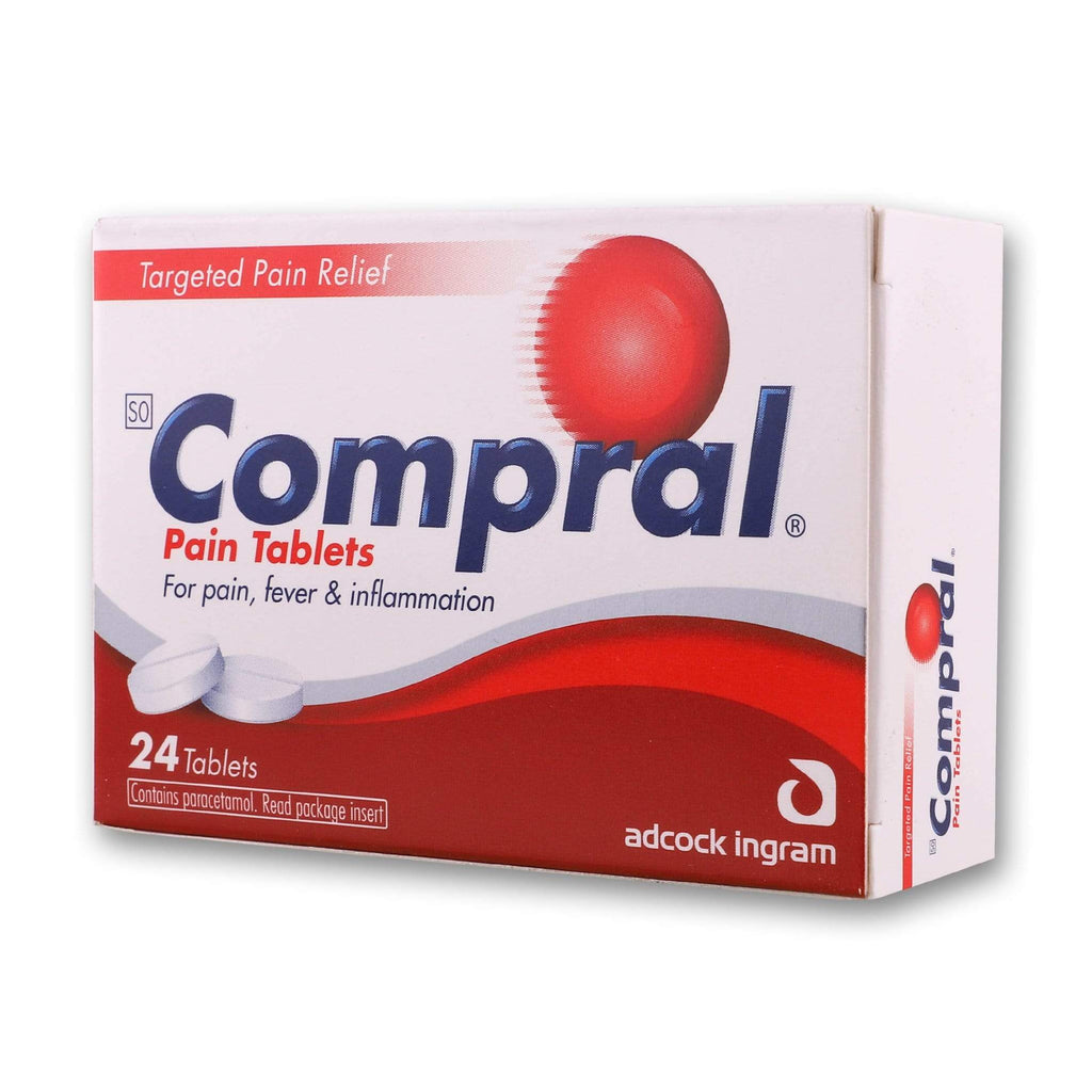 Compral Headache 24 Tablets is specifically made to tackle headaches and pains. Each tablet contains paracetamol 100mg, aspirin 400mg and anhydrous caffeine 30mg