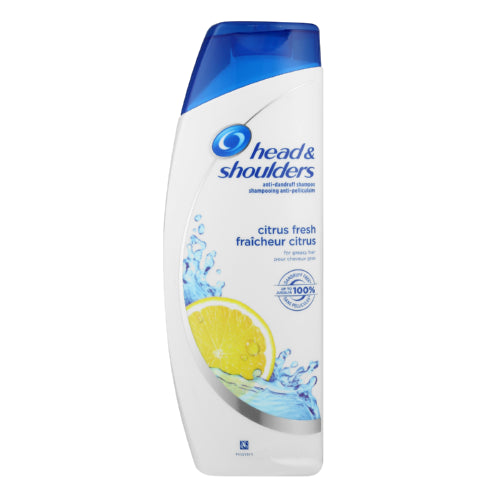 Experience long-lasting dandruff protection and invigorating freshness with Head &amp; Shoulders Anti-Dandruff Shampoo Citrus Fresh. Specially formulated for oily hair and scalp, this deep-cleaning shampoo removes excess oil, fights dandruff, and leaves hair feeling fresh and revitalized. Infused with a refreshing citrus scent, it provides up to 100% flake-free hair while keeping your scalp healthy and balanced.