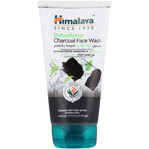 Himalaya Detoxifying Charcoal Face Wash 150ml   The daily effects of dirt, grime and pollution could take a toll on your skin, leaving it damaged and dull. Himalaya Detoxifying Charcoal Face Wash is infused with Coconut Charcoal Powders and goodness of Green Tea.  Click here to read more about Himalaya Wellness.