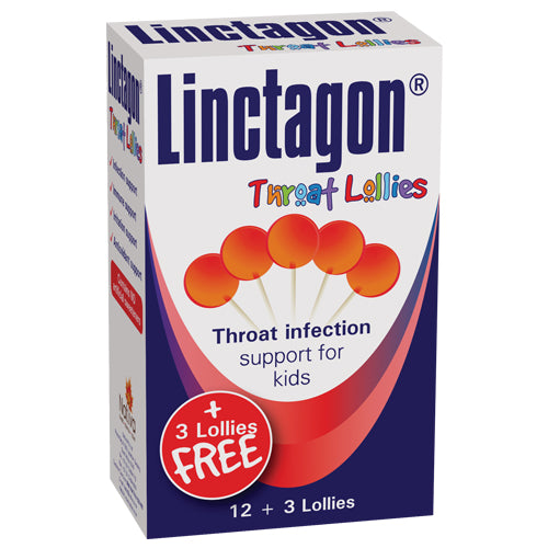 Throat infection support for children. Boosts immune system, helps with irritation, and contains antioxidants. Contains no artificial sweeteners.