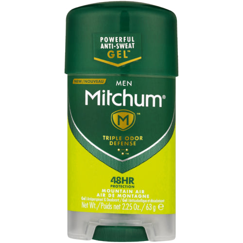 Stay fresh and confident all day with Mitchum Advanced Control for Men Mountain Air. Designed for ultra-powerful sweat and odor defense, this antiperspirant deodorant delivers 48-hour protection, keeping you dry and smelling fresh no matter how intense your day gets. Infused with a crisp Mountain Air fragrance, it offers a clean, masculine scent that lasts.