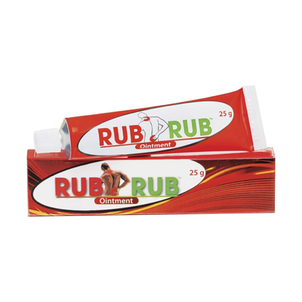 Rub - Rub Ointment 25g A wintergreen ointment for general aches and pains.