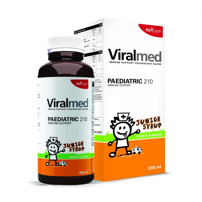 Viralmed Paediatric Syrup 200ml helps boost your immune system to combat coughs, colds and infections. This paediatric syrup offers active defence against acute viral, bacterial and fungal infections.