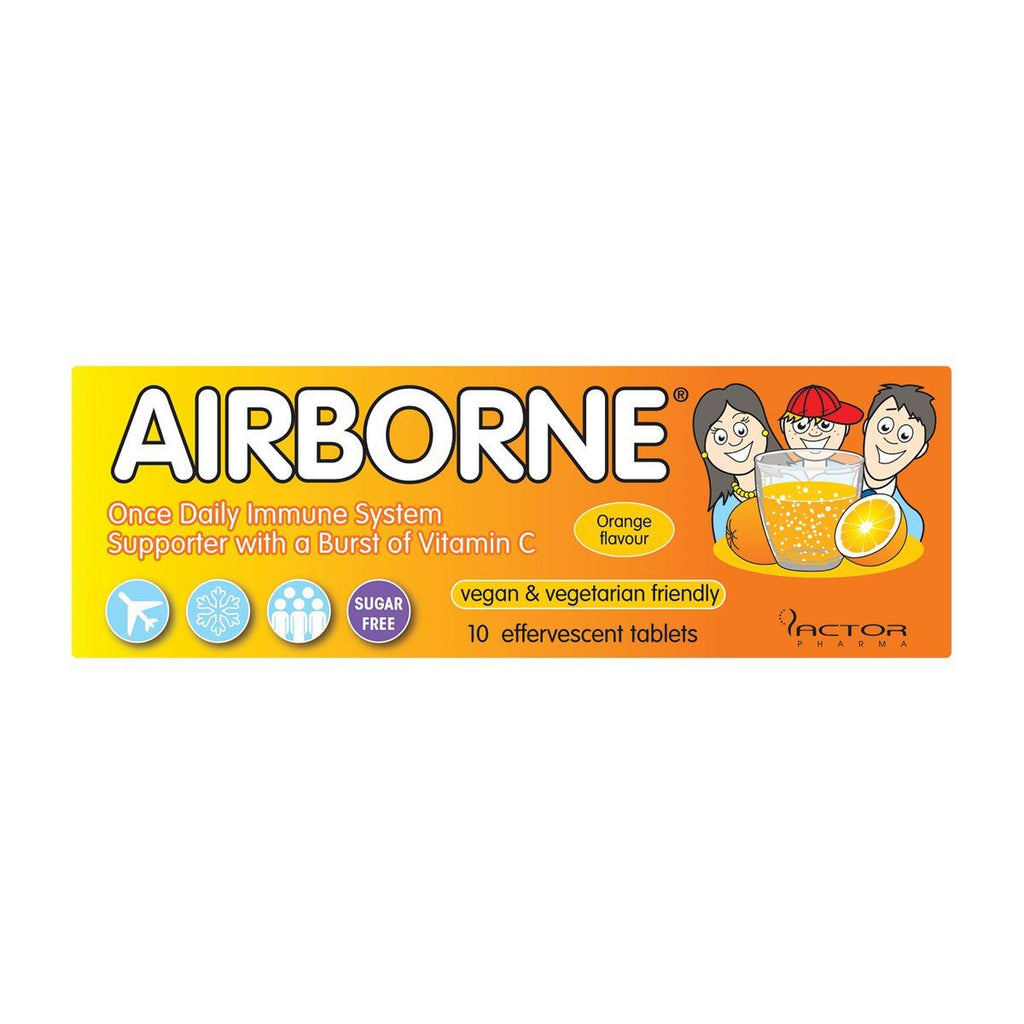 Airborne Effervescent Tablets Contains vitamins, minerals and herbal extracts which provide the immune system with the support it needs.