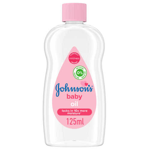 Johnsons Baby Oil 125ml It provides your baby's delicate skin with the nourishment it needs to stay supple and soft