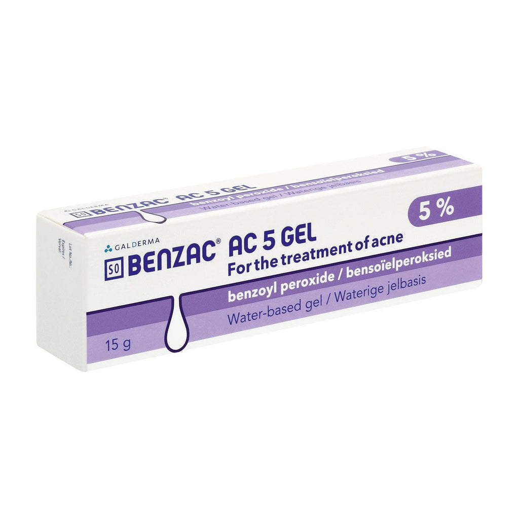 Benzac AC 5 Gel 15g treatment of acne