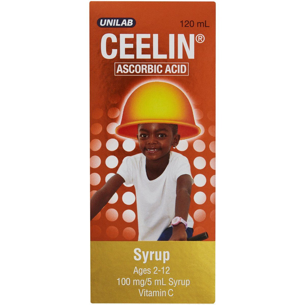 Unilab Ceelin Plus Syrup 120ml provides children double protection against sickness with the powerful combination of Vitamin C and Zinc, in a great tasting syrup that children will love.