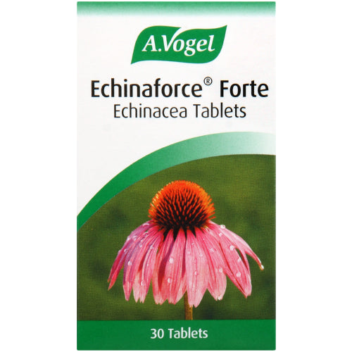 A. Vogel Echinaforce Forte 30 Tablets uses the healing powers of echinacea extract to boost the immune system and help the body fight colds and chronic infections of the upper respiratory tract. Also, helps with keeping the lower urinary tract healthy.