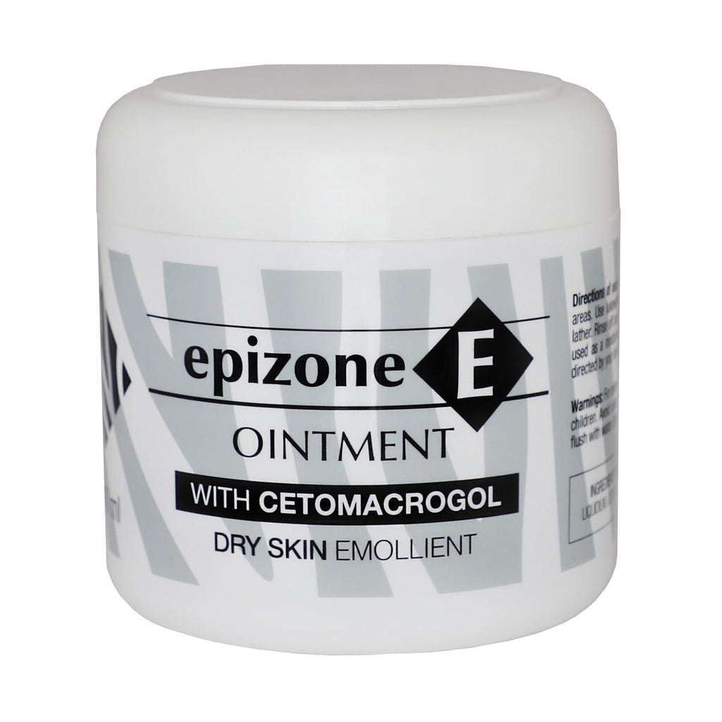 Epizone E Ointment 400ml is a non-greasy ointment, which moisturises and softens the skin. It can be used in place of soap and moisturiser.