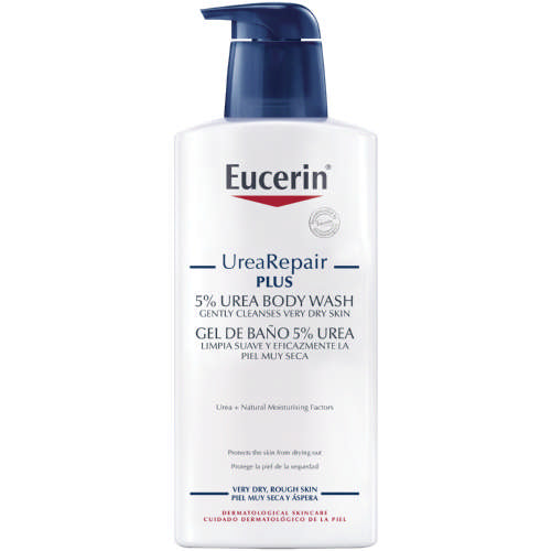 Eucerin Dry Skin 5% 400ml Ideal for sensitive or aged skin.