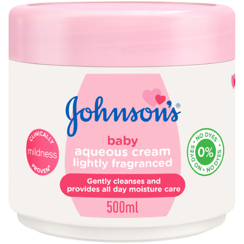Baby Aqueous Cream Fragrance Free 350ml provides gentle and effective cleansing and moisturisation for your little ones delicate skin. With non-irritating ingredients and no added fragrance, it can be used on even the most sensitive and allergy-prone skin and will provide up to 24 hours of nourishing moisture and care.