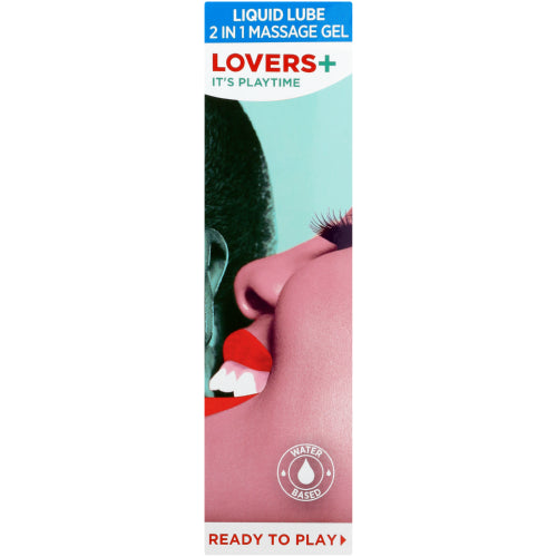 Lovers+ Liquid Lube Natural 100ml is a water-based, unscented intimate lubricant that helps to increase pleasure during playtime. Safe to use with condoms or vibrators.