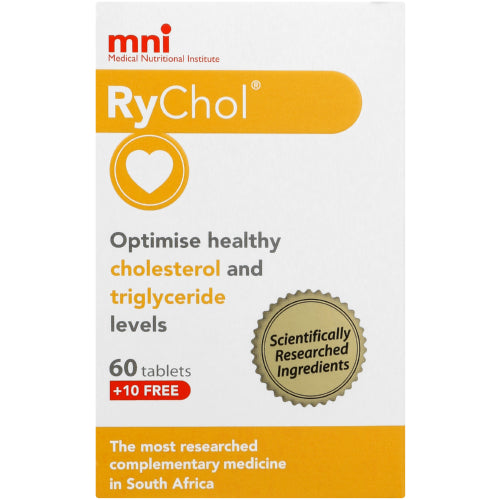 MNI RhyCol 60 Tablets contains a special formulation of barberry root extract, apple polyphenols and phytosterols, and helps to stabilise blood cholesterol levels.