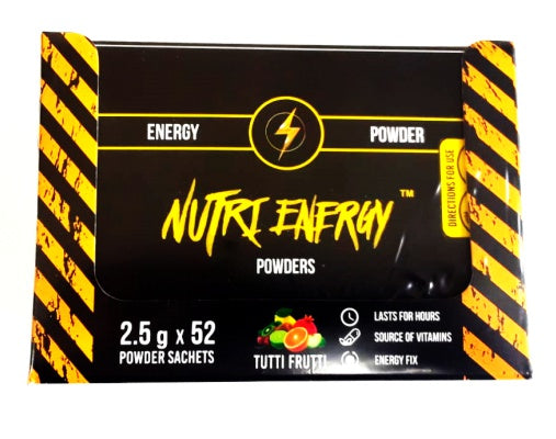 Nutri Energy Powders 52's  Want to know what our customers have to say about our products and service? Click here to read our reviews.