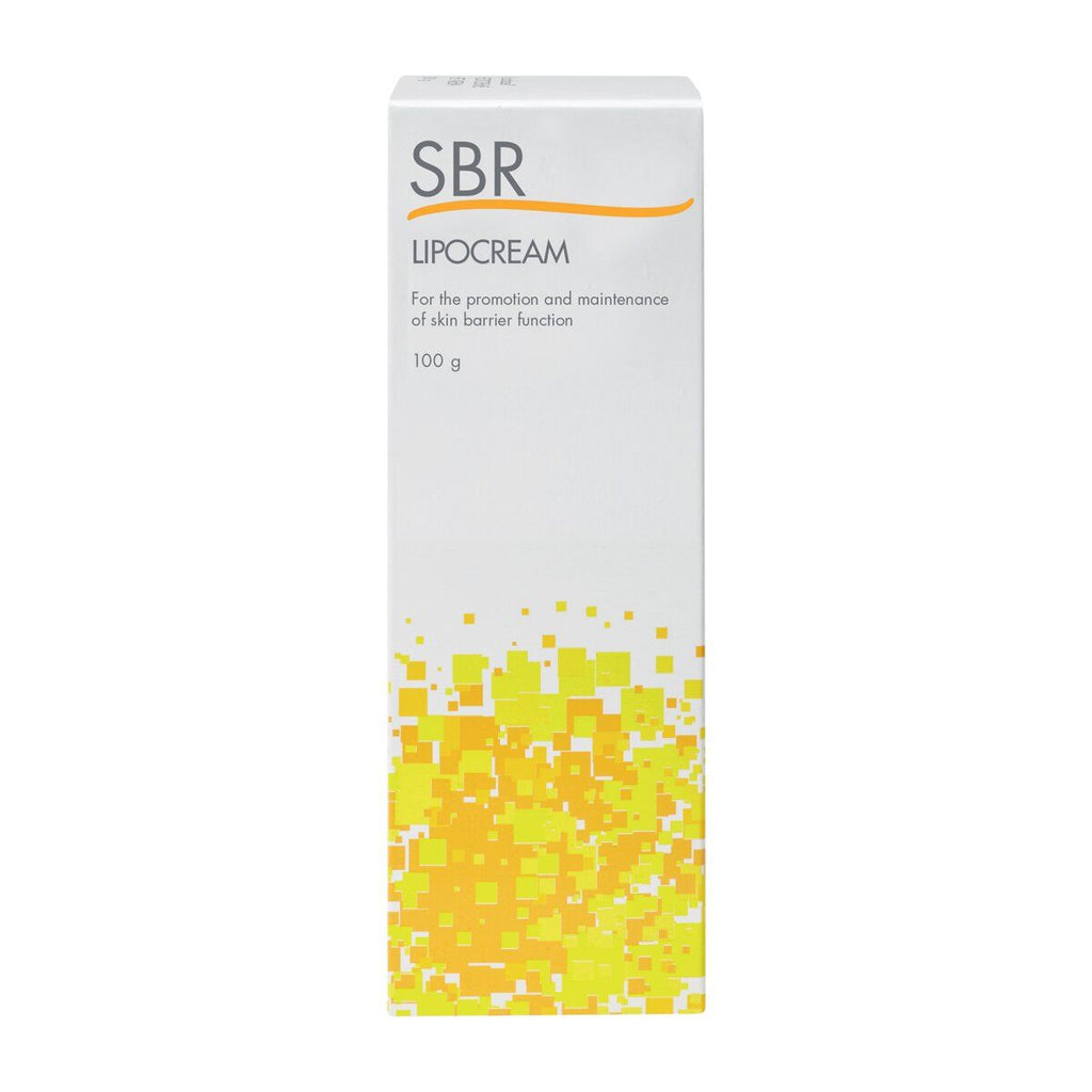 SBR Lipocream 100g has a unique lipid-rich great for use on dry chapped or cracked sensitive irritated or inflamed skin
