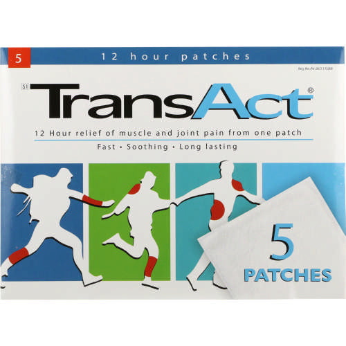 Anti-inflammatory patch that provides effective and uninterrupted relief from painful muscles and joints for 12 hours.